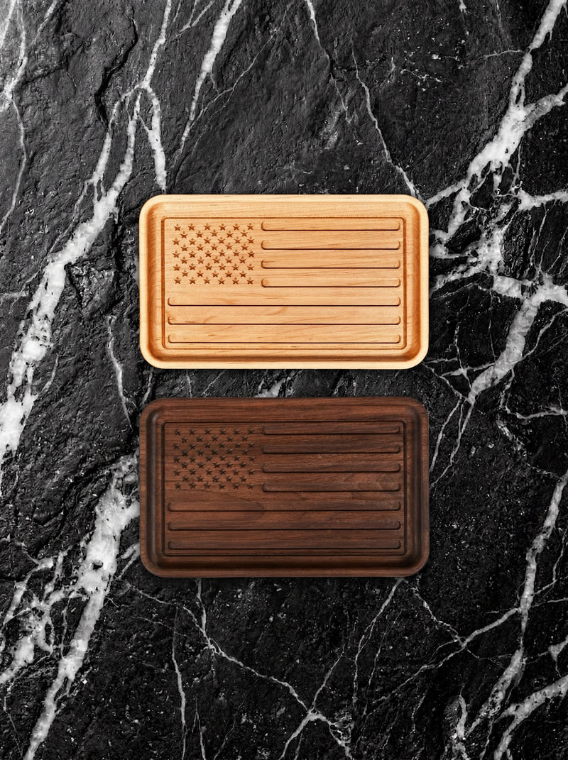 Colorado River American Flag Catchall Tray