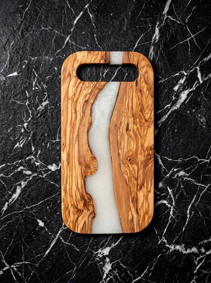 Olivewood River Charcuterie Board - 18" x 10"