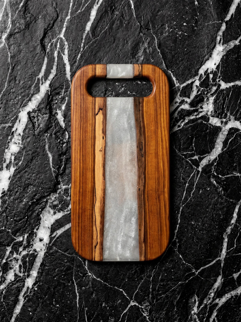 Canarywood River Charcuterie Board - 18" x 10"