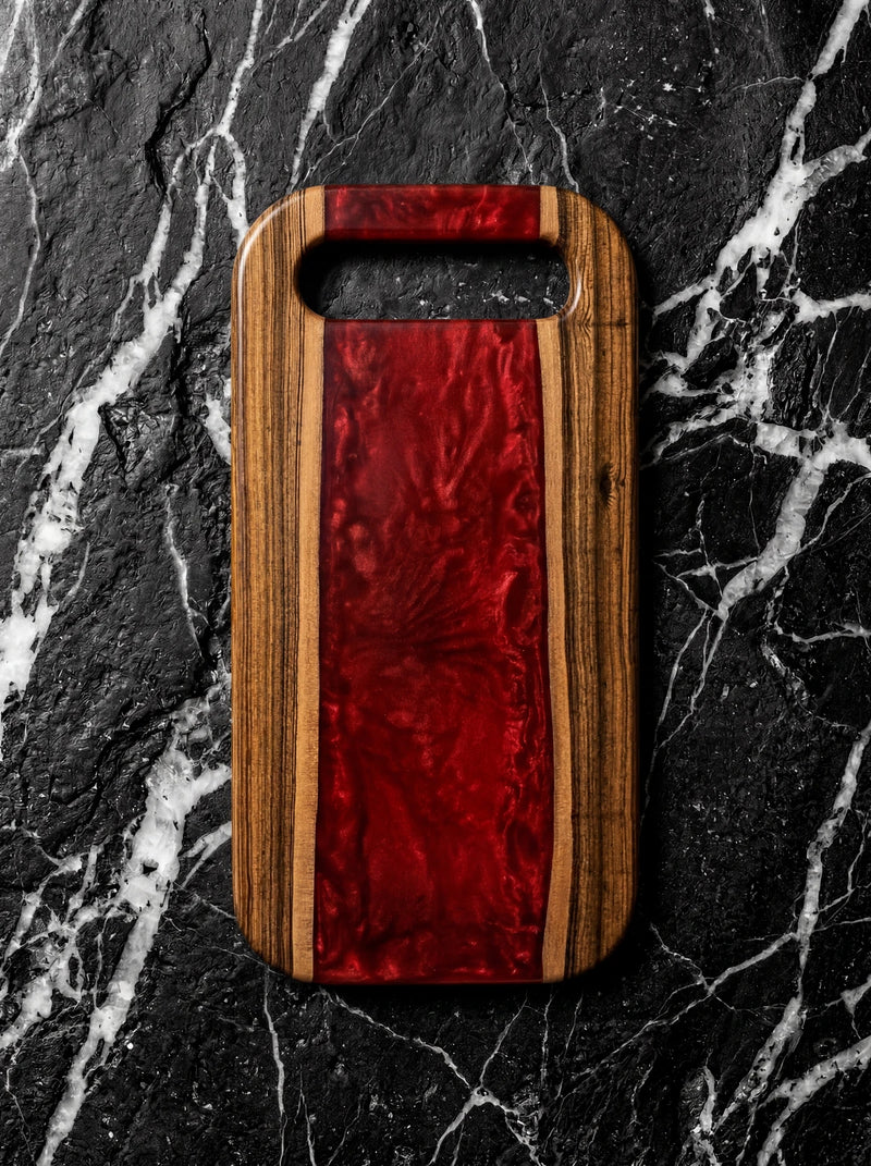 Bocote River Charcuterie Board - 18" x 10"