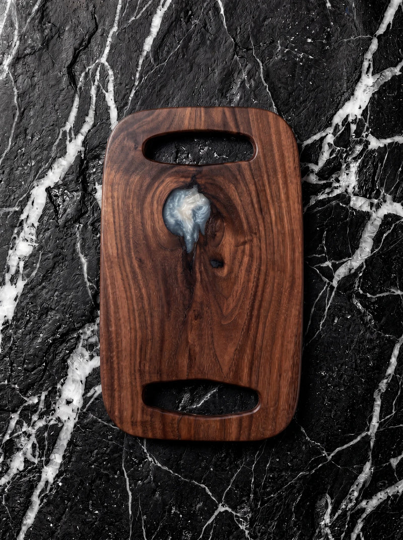 Black Walnut Charcuterie Board 13" x 9"