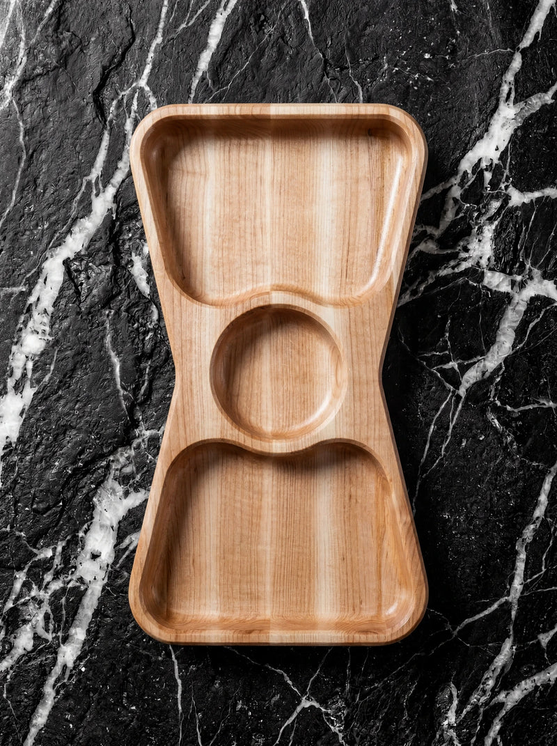 Hard Maple Serving Tray 15" X 9"