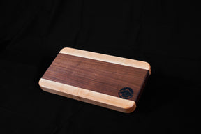 Black Walnut/Hard Maple Serving Tray 14" x 8"