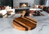 Bocote Accent Lazy Susan 12"