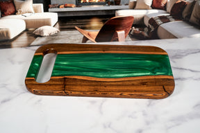 Bocote River Charcuterie Board - 18" x 10"