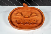 Cherry Snack Tray - Jack-O-Lantern Design 15" x 13"