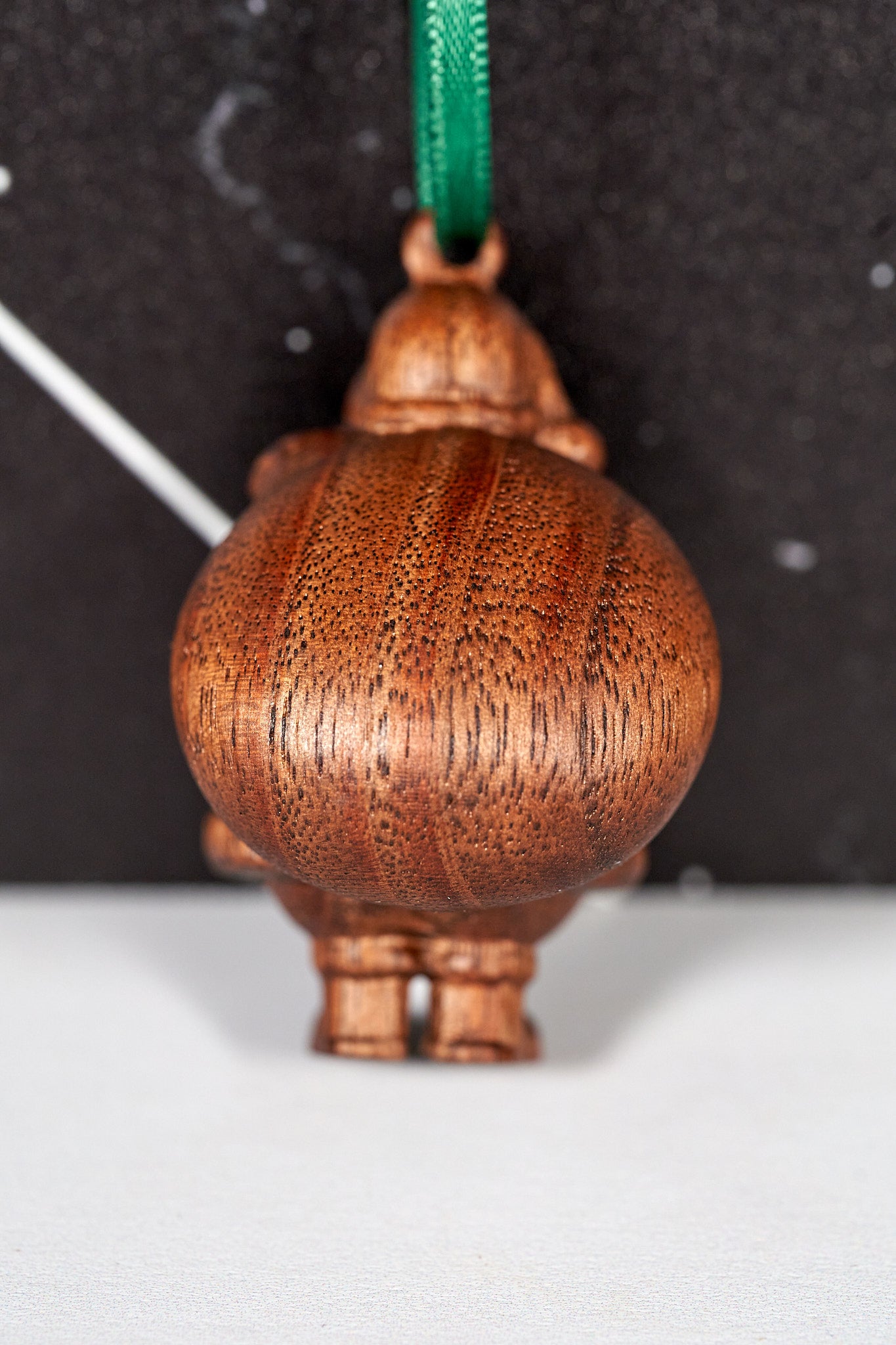 Christmas Ornament 2025 - Carved Santa Claus