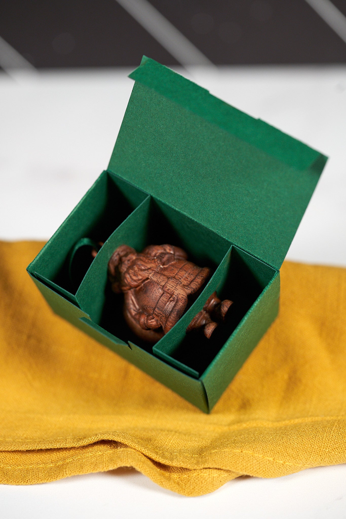 Christmas Ornament 2025 - Carved Santa Claus