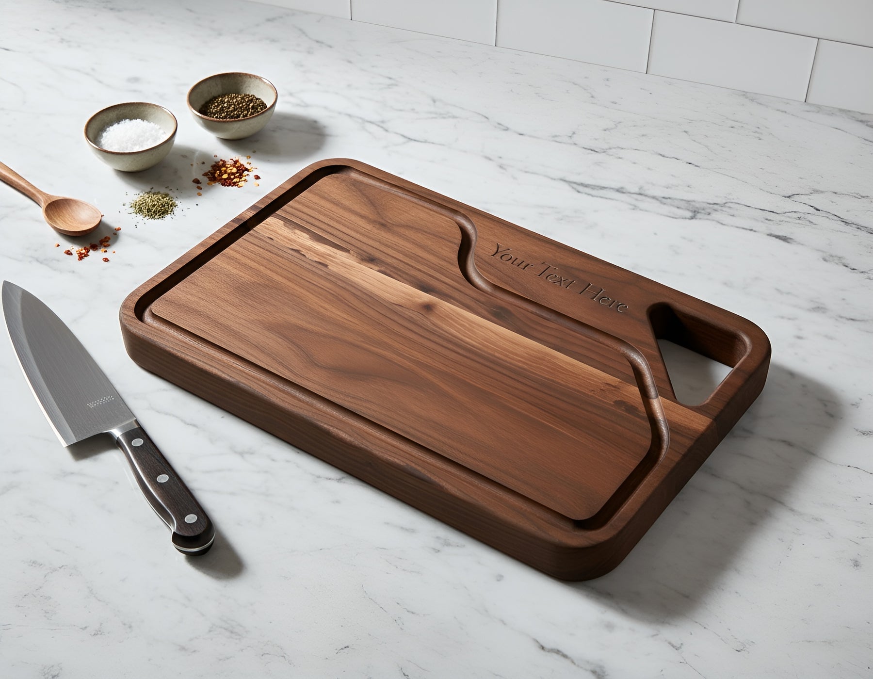 Pyramid Peak Custom Cutting Board