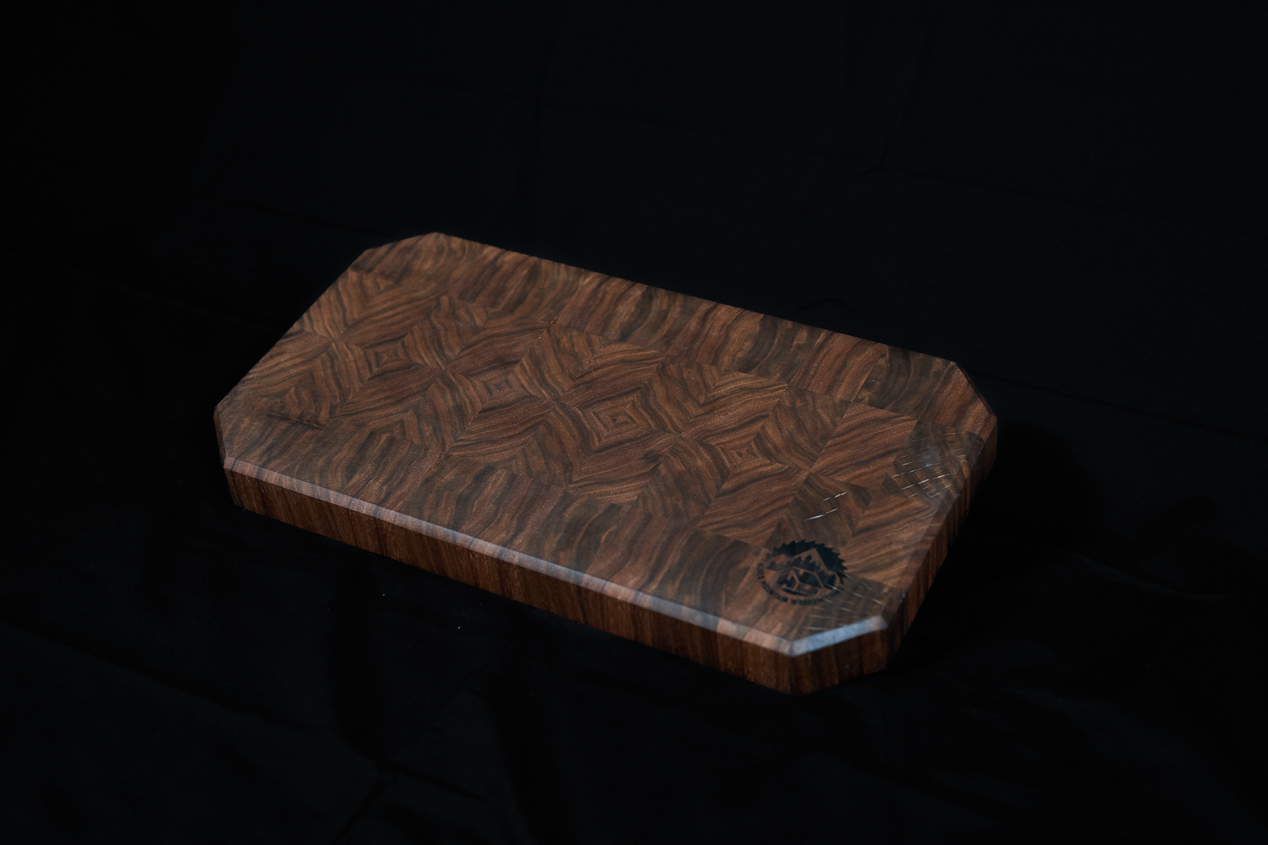 Black Walnut End Grain Cutting Board - 18" x 9"